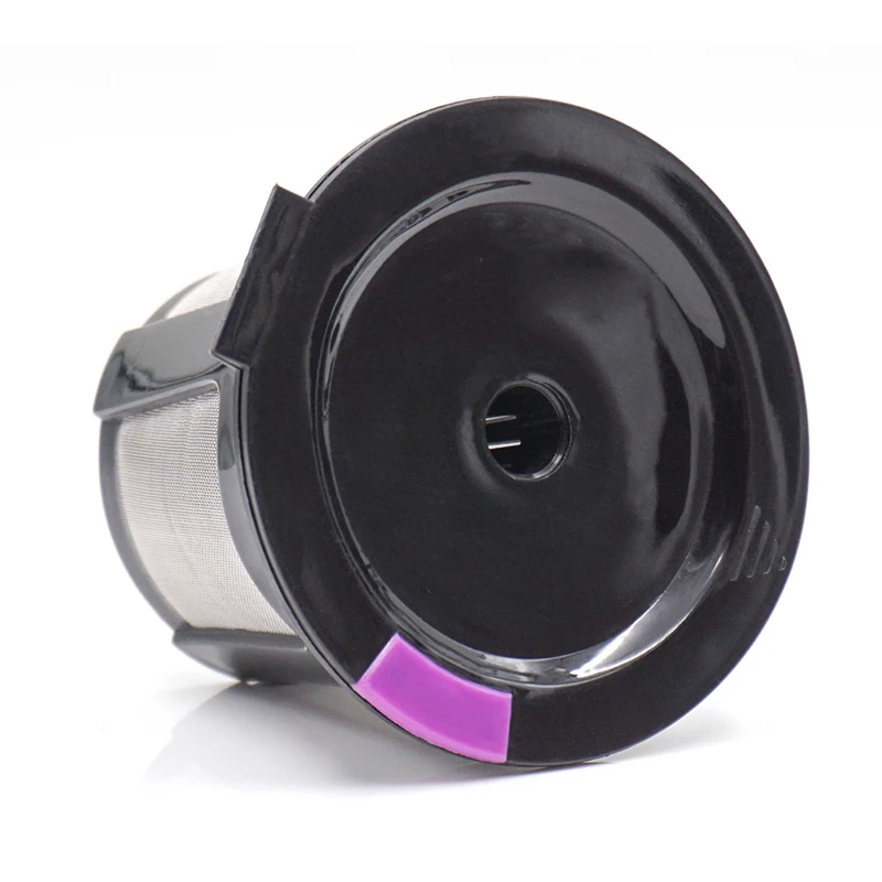 Black Coffee Capsule Cups Reusable Filter Coffee Bar For Keurig K-Cups Mini Plu