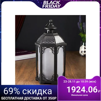 

Nightlights 48131 LED batteries 3хААА black 16х16х35 cm 4738459