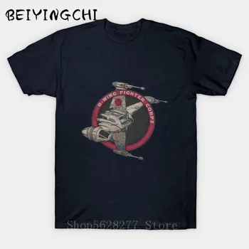 

Star Wars Fans T-shirt Harajuku Tops B-Wing Fighter Corps Retro Tshirt Vintage May 25th 1977 T shirts men Streetwear clothing