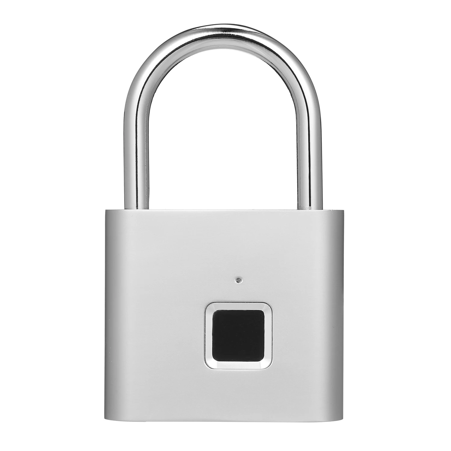 Бесключевой USB Перезаряжаемый дверной замок со сканером отпечатков пальцев