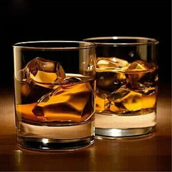

2 Pcs set high quality fashion home bar lead-free whiskey glass cups 200901-53