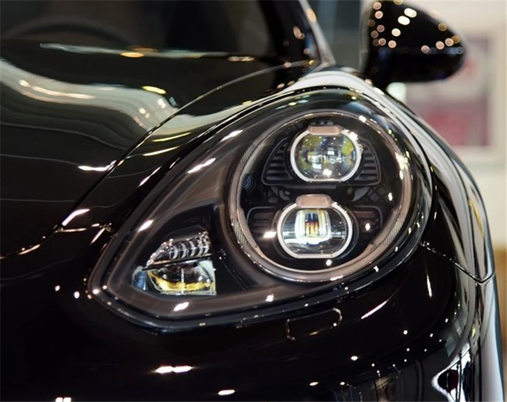 Для Porsche Panamera фары автомобиля прозрачные линзы Авто оболочка Крышка