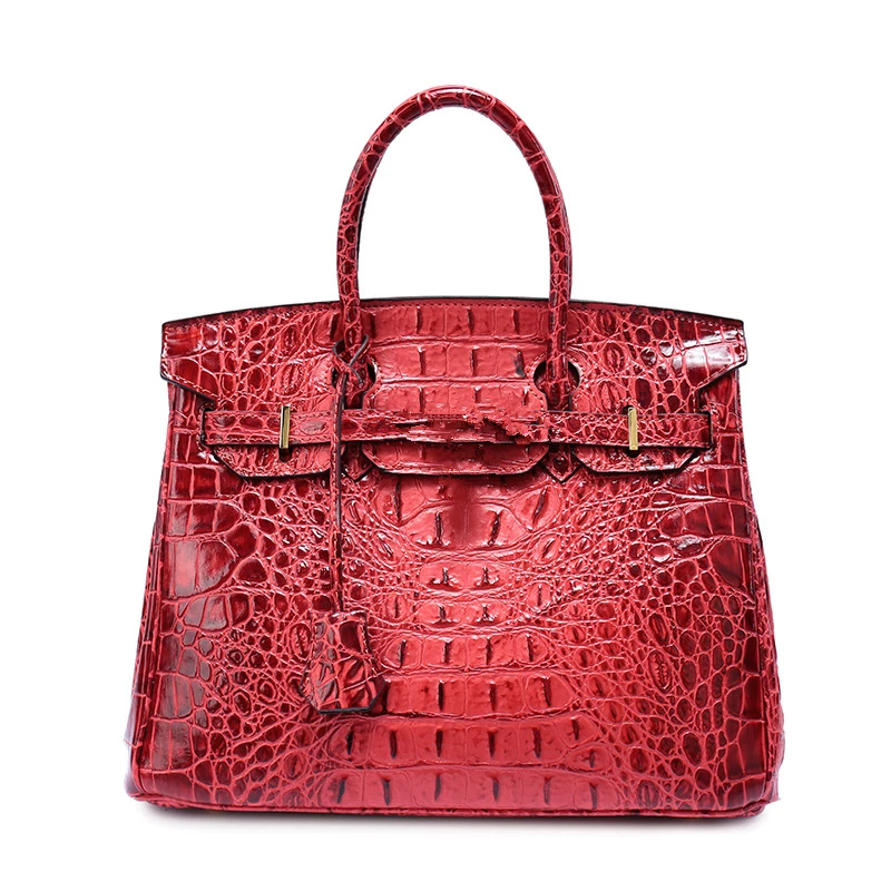 

Famous Brand Bag Women Designer Crocodile Pattern Crossbody Bag Genuine Leather Women Bag Messenger Bag Luxury Ladies Hand Bags