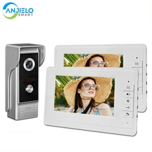 Visiophone filaire 7 pouces couleur tft, interphone vidéo pour maison, moniteur intérieur 700TVL, caméra extérieure IR Vision nocturne, carte vidéo Gtx