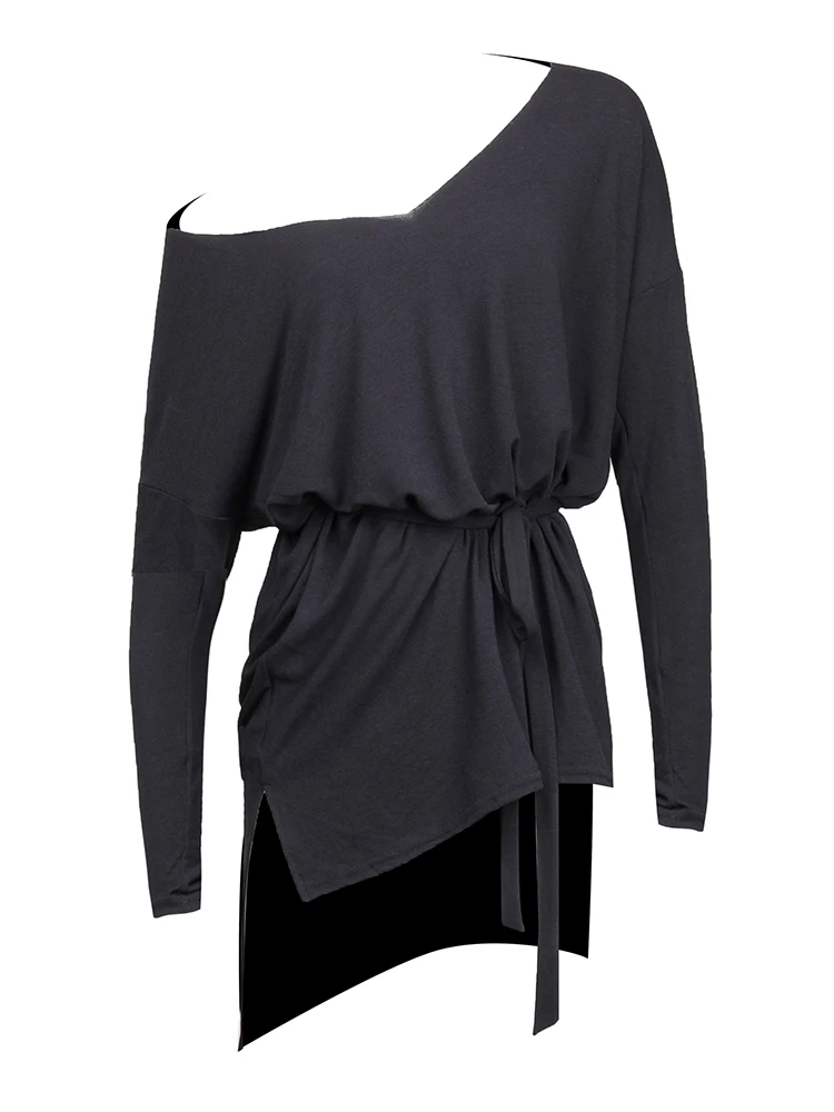 ZYM танцевальный стиль с длинным рукавом латинский танец Топ Платье ...