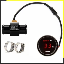 Мотоцикл датчик температуры для XMAX250 300 NMAX CB500X Cb650F YBR125 круглый KOSO мотоцикл термометр адаптер питбайк