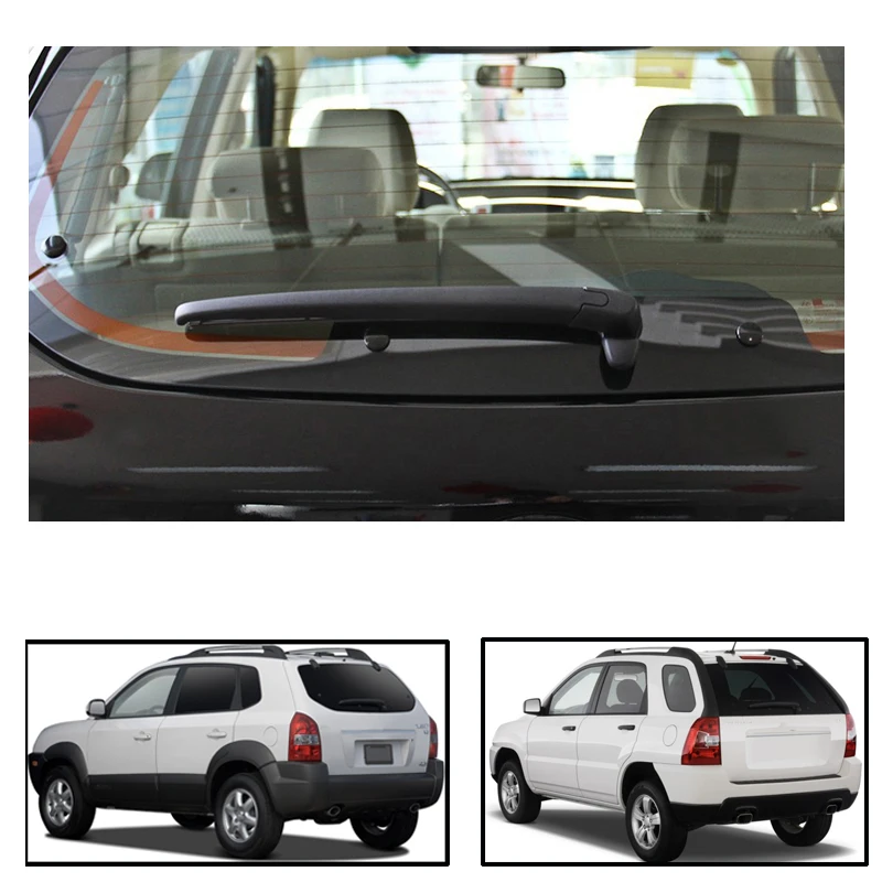 Xukey Стеклоочиститель заднего стекла и лезвие подходит для Kia Sportage JE KM 2010 2009 2008 2007 2006 2005 2004 для hyundai Tucson