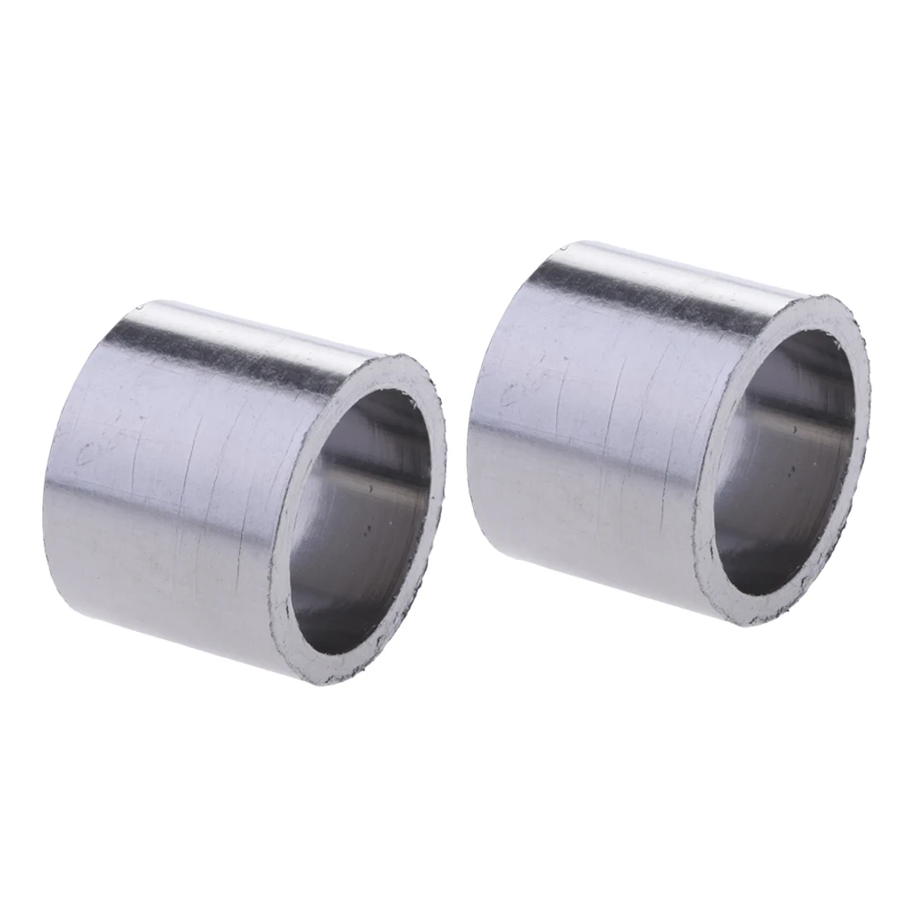 2x Exhaust Pipe Gasket For Dirt Bike/ATV/Scooter Muffler OD40mm ID32mm