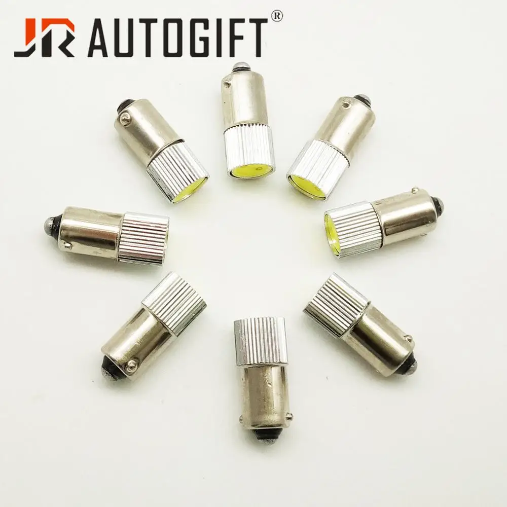 Светодиодный фонарь для номерного знака 10 шт. BA9S T4W 363 1895 233 супер яркий COB белый