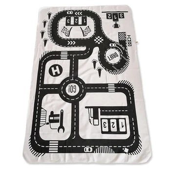 

Big deal Baby Play Mat Soft Crawling Rugs Car Track Pattern Puzzles Learning Toy Nordic Style Kids Room Decoration Floor Carpet