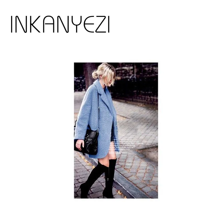 Winter Women Long Coat Solid Lapel Long Sleeve Elegant Pink Wool Coat Winter Thick Warm Casual Office Work Overcoat-85