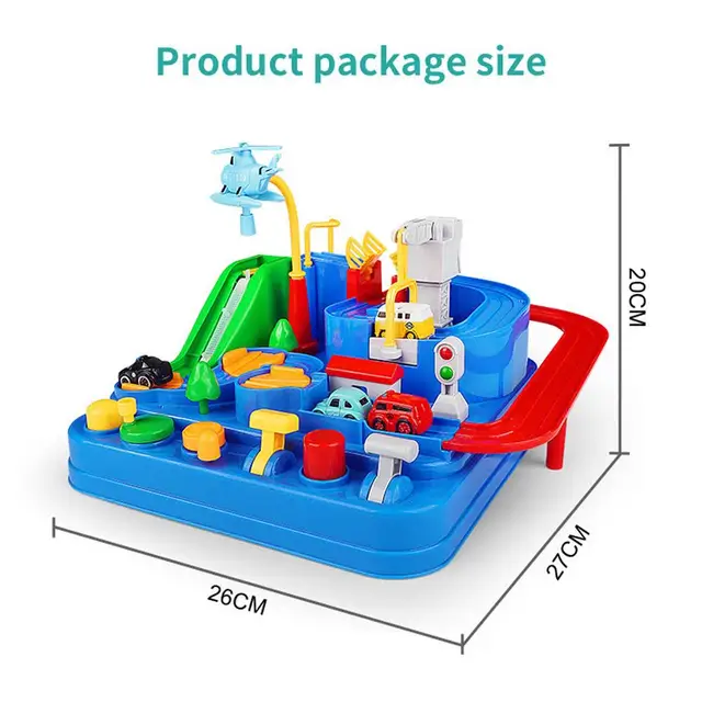 Race Tracks Safe Smooth Car Adventure Educational Toy For Boys Small Car Adventure Toy Gift For Kids 6