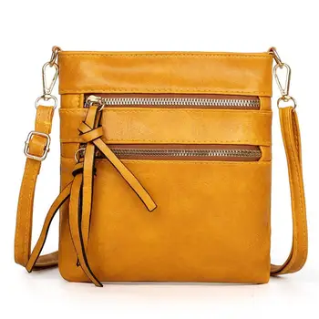 

Women Bag HandBag Phone Shoulder Messenger Bag Fashion Solid Color Zipper Wild Simple Casual Temperament H1
