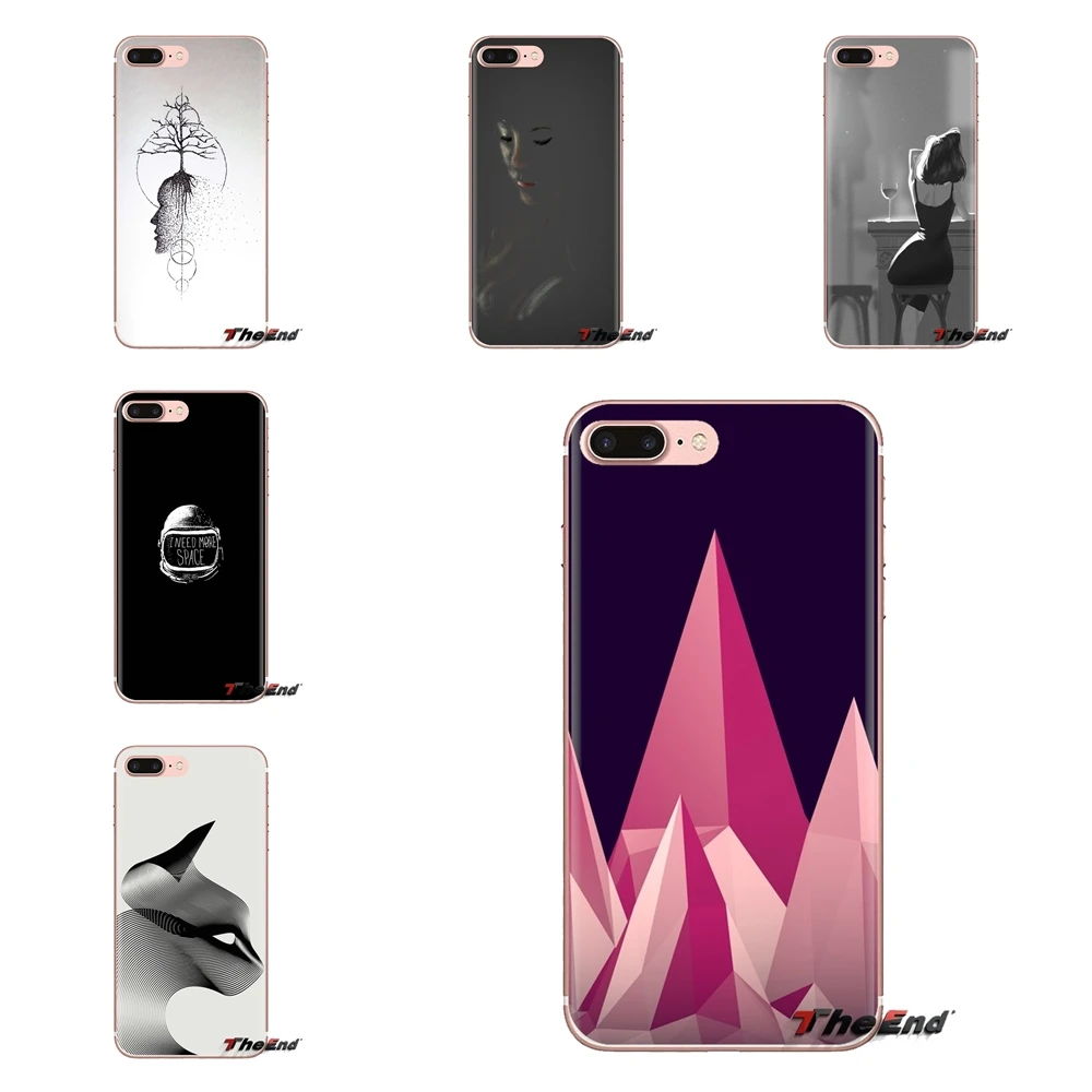For iPhone XS Max XR X 4 4S 5 5S 5C SE 6 6S 7 8 Plus Samsung Galaxy J1 J3 J5 J7 A3 A5 Covers minimalism Digital Art Eyes Dark |
