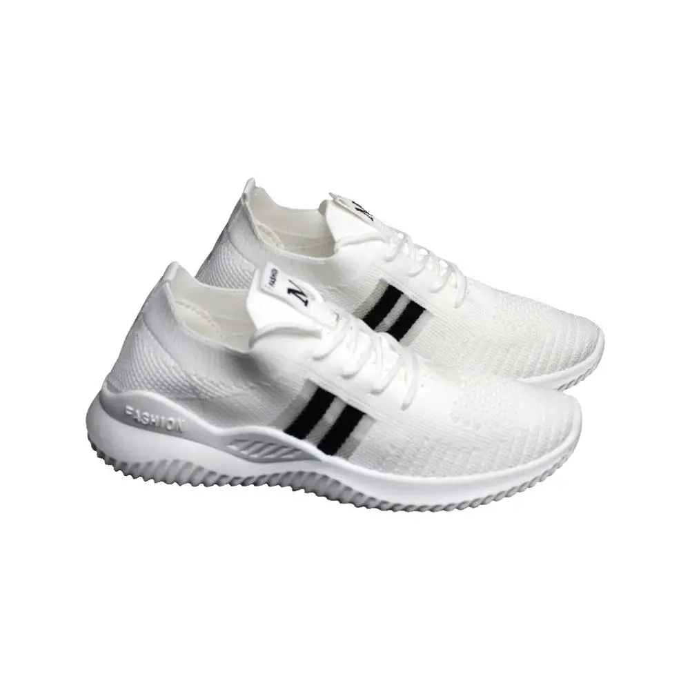 White casual breathable sport mesh shoes | Обувь
