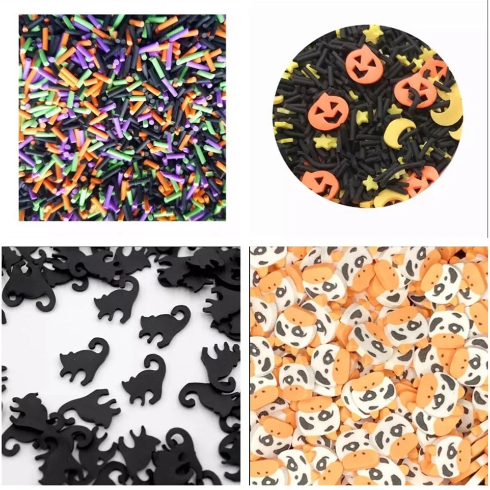 Polymer Clay 20g/lot For Slime Filling Accessories DIY Nail Art Scrapbooking Halloween Decor