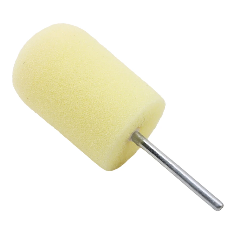 Auto Wheel Polishing Sponge Used for Electric Drill 3inch/ 4inch Burnishing Ball Polishing Cone Car Hub Buffing Sponge