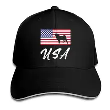 Американский Мопс США флаг2 Мужские Женские папа шляпы бейсболка