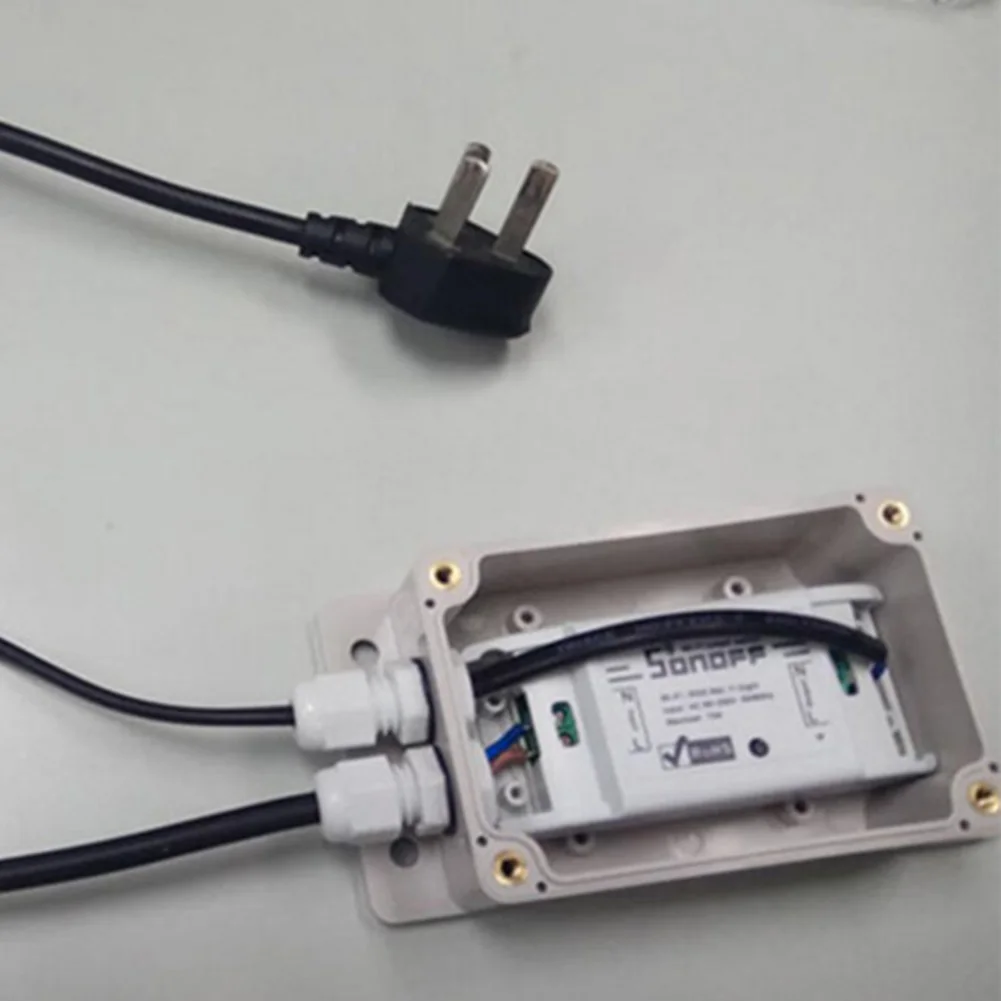 Распределительная коробка Корпус корпус умного дома IP66 Водонепроницаемый для провод освещения разъем практичный кабель чехол инструмент Беспроводной переключатель
