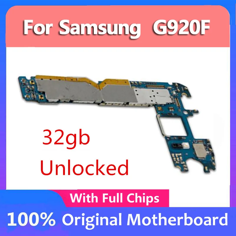 Ciglow Motherboard for Samsung Galaxy S6 G920 Replacement Main Board for Samsung Galaxy G920t G920t