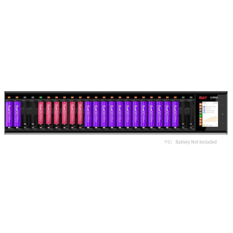 

ISDT N24 48W 1.5A 24 Slots LCD AA/AAA Battery Quick Charger for LiIon LiHv Life NiMh Nicd Nizn