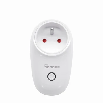 

Sonoff S26 Wi-Fi Smart Plug Socket Outlet Home Automation Time Switch Wireless Remote Control Compatible with Amazon Alexa