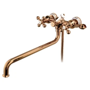 

Gappo g2265-3 bath faucet, long cast, Red Gold (Gappo)