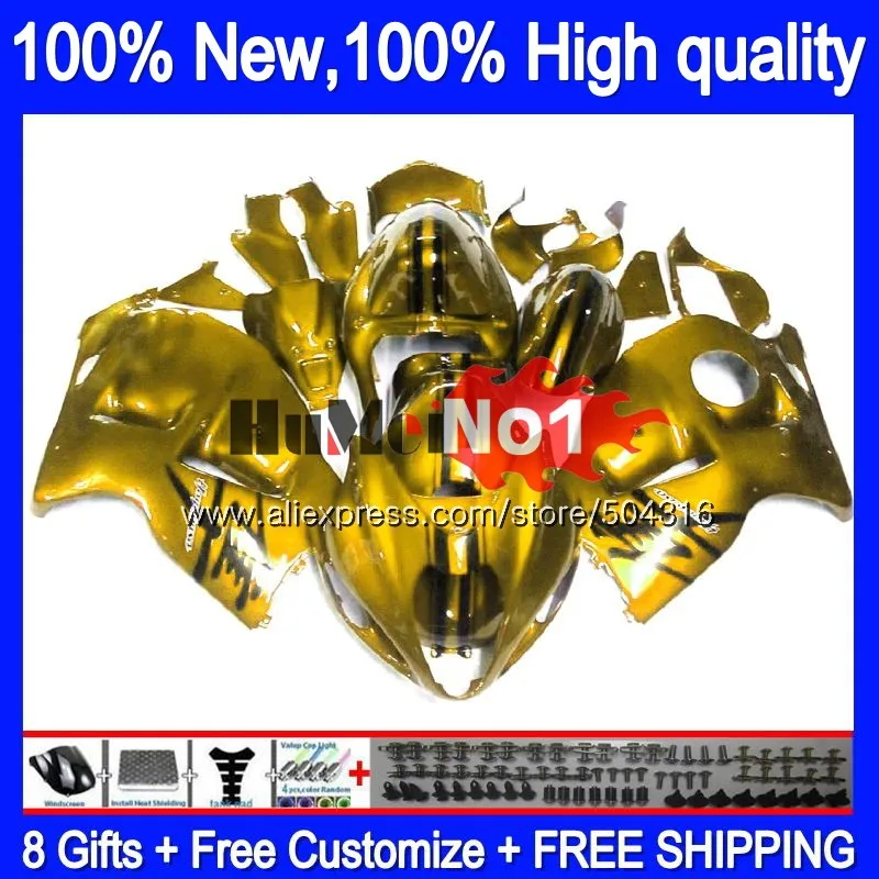 Hayabusa для SUZUKI GSXR 1300 2002 2003 2004 2005 2006 2007 28MC. 168 GSXR-1300 GSXR1300 96 02 03 04 05 06 07 темно-золотистый обтекатель
