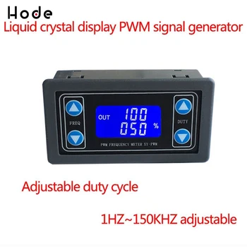

1 HZ-150 KHZ LCD Digital Display PWM Pulse Frequency Duty Cycle Ratio Adjustable Square Wave Rectangular Wave Signal Generator