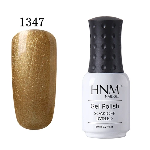 HNM 8 мл УФ-гель для ногтей светодиодный светильник Гель-лак 58 цветов Гель-лак чистые цвета Полупостоянный Гель-лак для ногтей основа Топ - Цвет: 1347