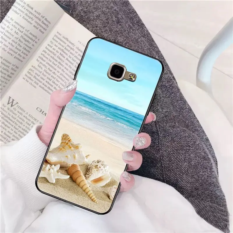 beach starfish blue sky