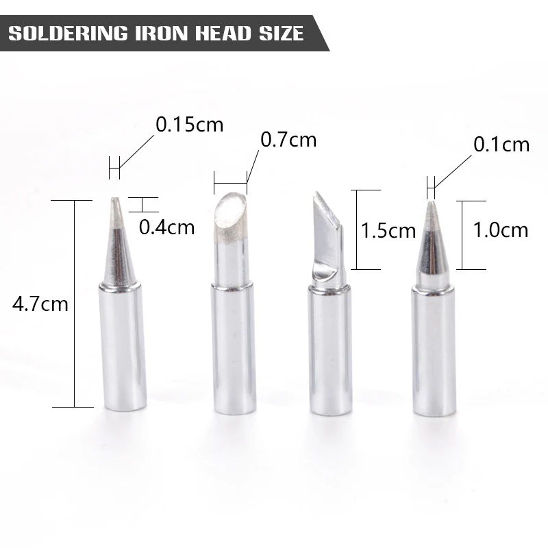 200W Electric Soldering Iron Digital Display Adjustable Temp Auto Sleep Solder Iron Protable Home Tin Repair Welding Tools 6