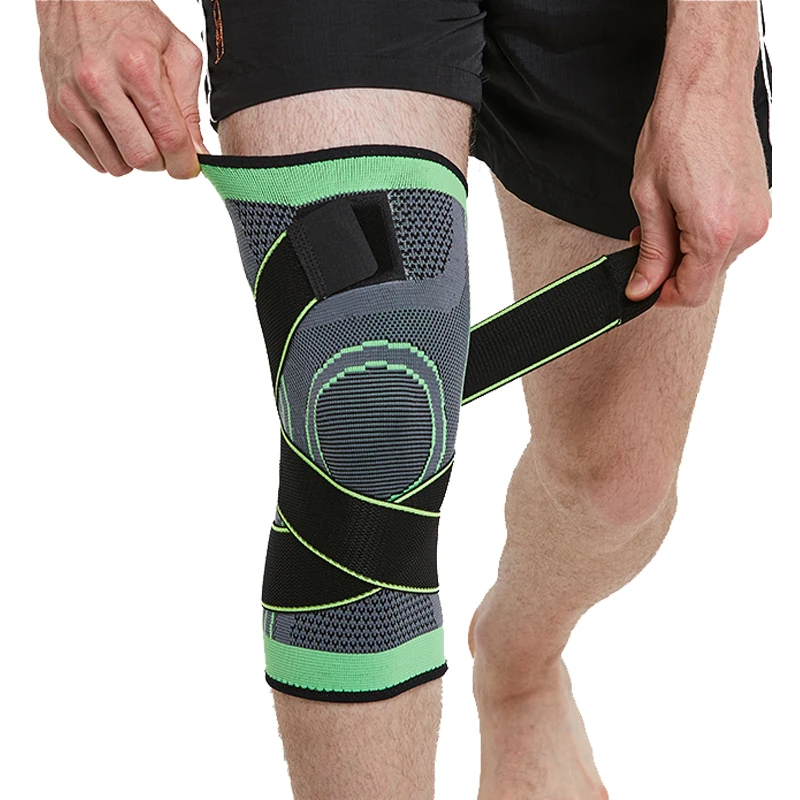 Дышащий тепло Kneepad Зима Спортивная безопасность наколенники Training эластичные сапоги до колена Поддержка Колено защиты 1 шт