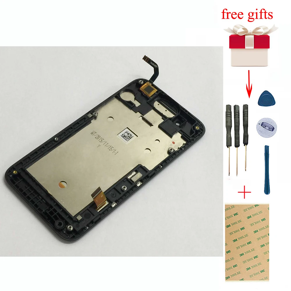 Для htc Desire 210 4 5 &quotПолный сенсорный экран дигитайзер сенсор стекло + ЖК дисплей