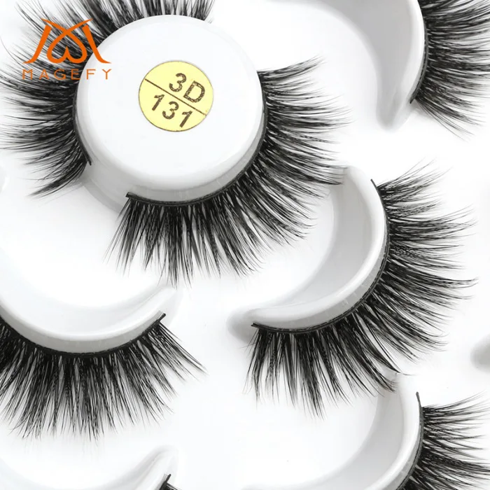 10 Pairs False Eyelashes Thick 3D Faux Mink Lashes Makeup Dramatic Long Lashes JS11