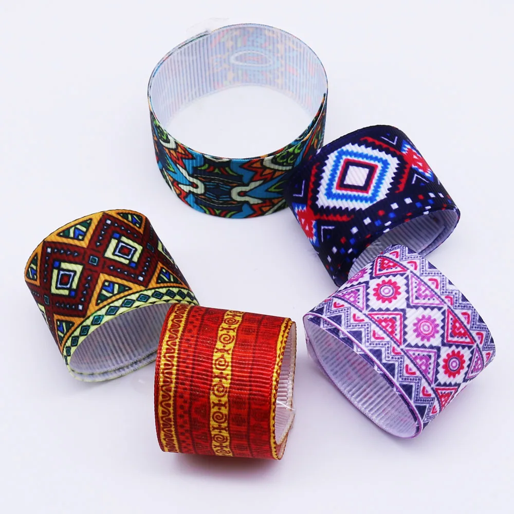 8YD 25mm theme Grosgrain Ribbons Handmade DIY Headwear accessories wedding decoration packaging gifts DD-054 | Дом и сад