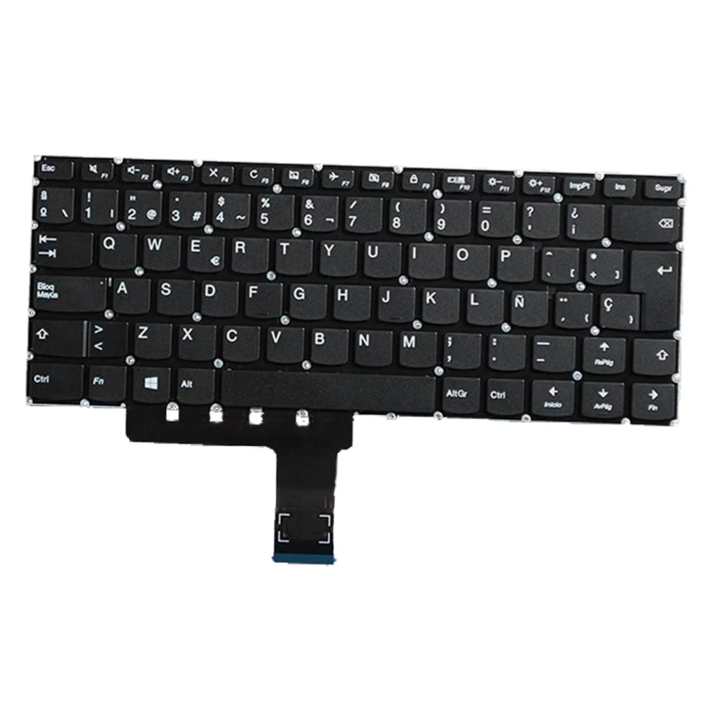 Keyboard Spain Spanish Layout Replacement for Lenovo 310-14 14ISK-14ISE V310-14IKB V310-14ISE V110S Laptop Replacement Keyboards