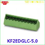 KF2EDGVM-5.0-2P штекер 2EDGVM 5,0 мм 2PIN PCB прямой разъем вставной Заземленный блок MSTBV 2,5/2-GF-5.0 1776883