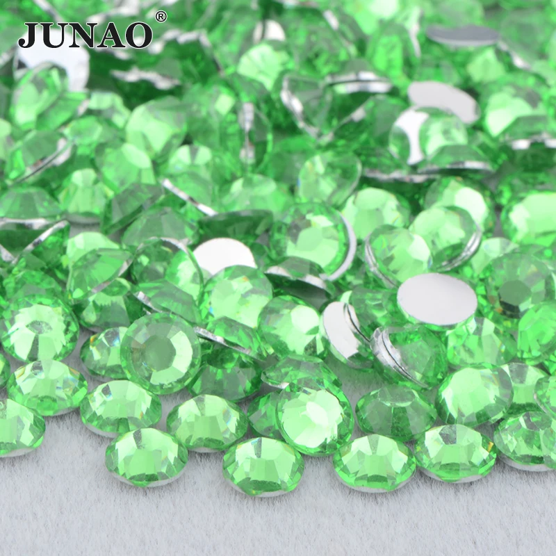 Emerald Half Flat Back Pearls sizes 3mm-8mm – Gl'amourXx Designs