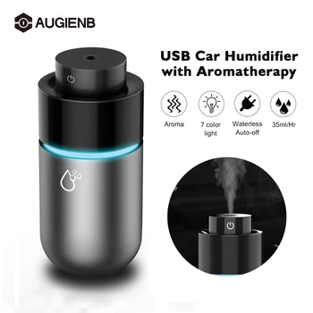 

Portable 200ml Air Humidifier Car Aroma Essential Oil Diffuser for Home Office Car Air Purifier Spray Mute Clean Air Care