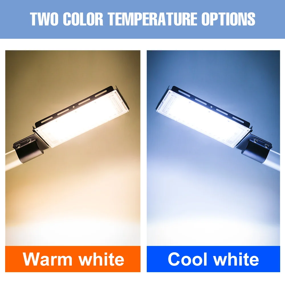 LED Street Lamp 100W LED Street Lamp Outdoor Spotlight Flood Light Wall Lampara 220V Street LED Floodlight Waterproof Lighting For Country House