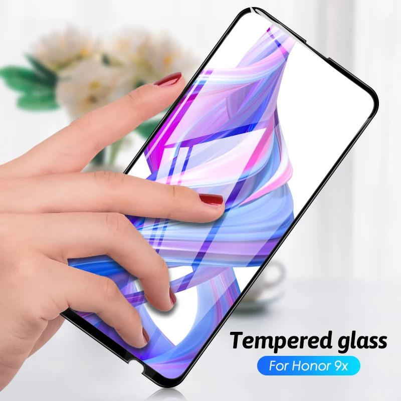 

Full Cover Tempered Glass For Huawei Honor 9X Screen Protector Anti-drop Protective Film Glass