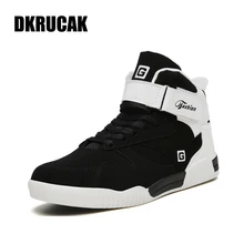 Модные Нескользящие зимние ботинки; мужские высокие кроссовки; Повседневная легкая обувь; спортивная обувь для улицы; chaussure homme