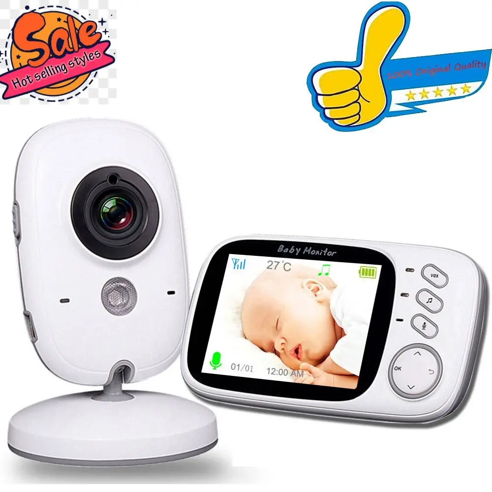 Видеоняня оригинальная 3 2 дюйма беспроводная IP-камера с Wi-Fi 1080P ночное видение
