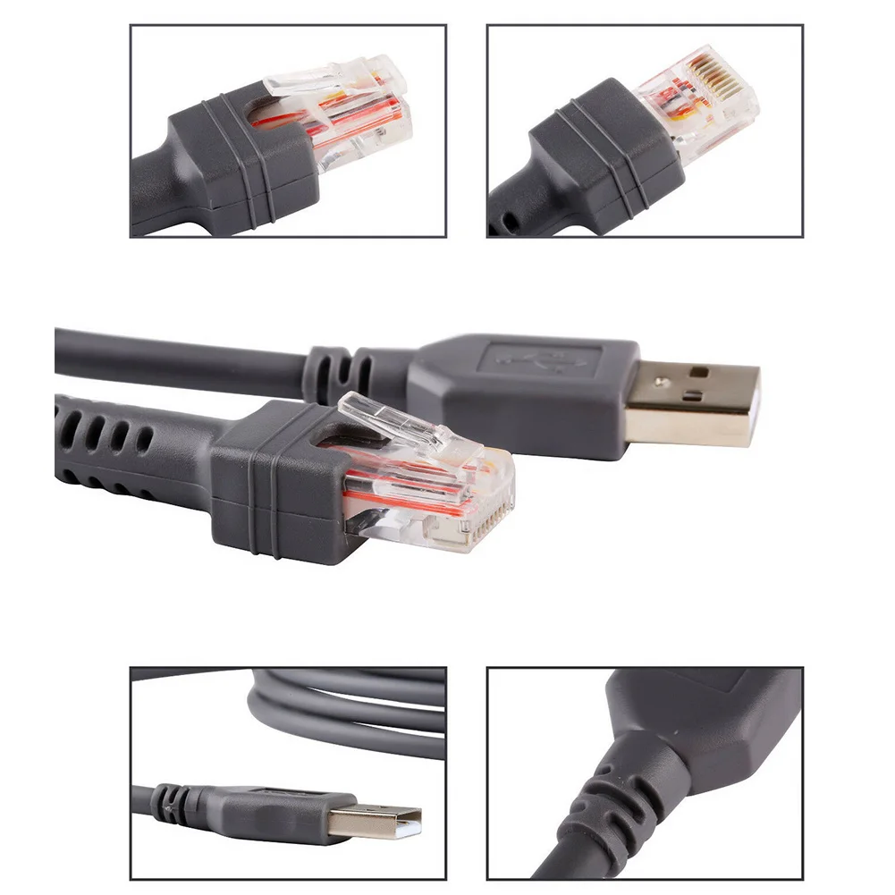 Сетевые практичный USB 2,0 профессиональный диагностический сканер кабель с разъемом для подзарядки «Папа-папа» RJ45 символ штрих-кода Высокая Скорость цифровых аксессуаров