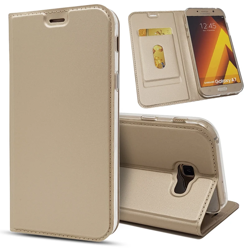Роскошный кожаный чехол-бумажник для samsung A7, A8, A6, A6 Plus, для Galaxy, A50, A60, A70, A10, A30, защитный чехол-книжка