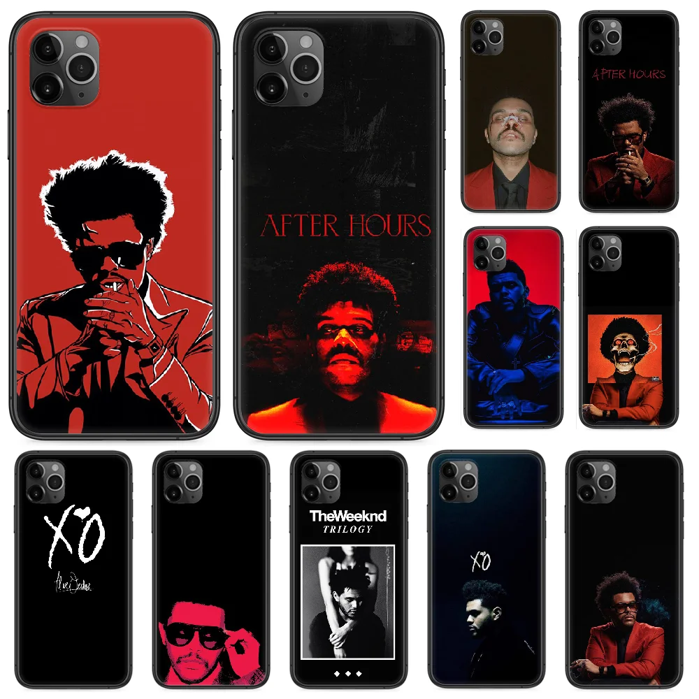 The Weeknd After Hours Phone case For iphone 4 4s 5 5S SE 5C 6 6S 7 8 plus X XS XR 11 PRO MAX 2020 black shell silicone bumper | Мобильные