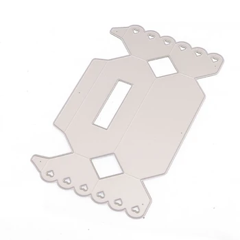 

Candy Box Cutting Dies Stencil DIY Scrapbooking Embossing Album Paper Card Craft 85WC
