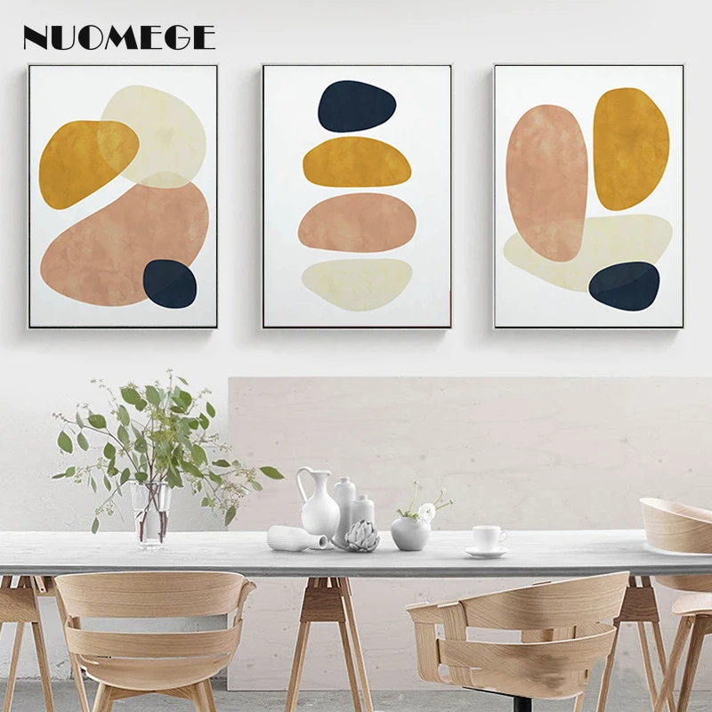 

Geometric Color Abstract Painting Minimalist Wall Art Paintings on The Wall Decorative Wall Pictures for Living Room Decoration