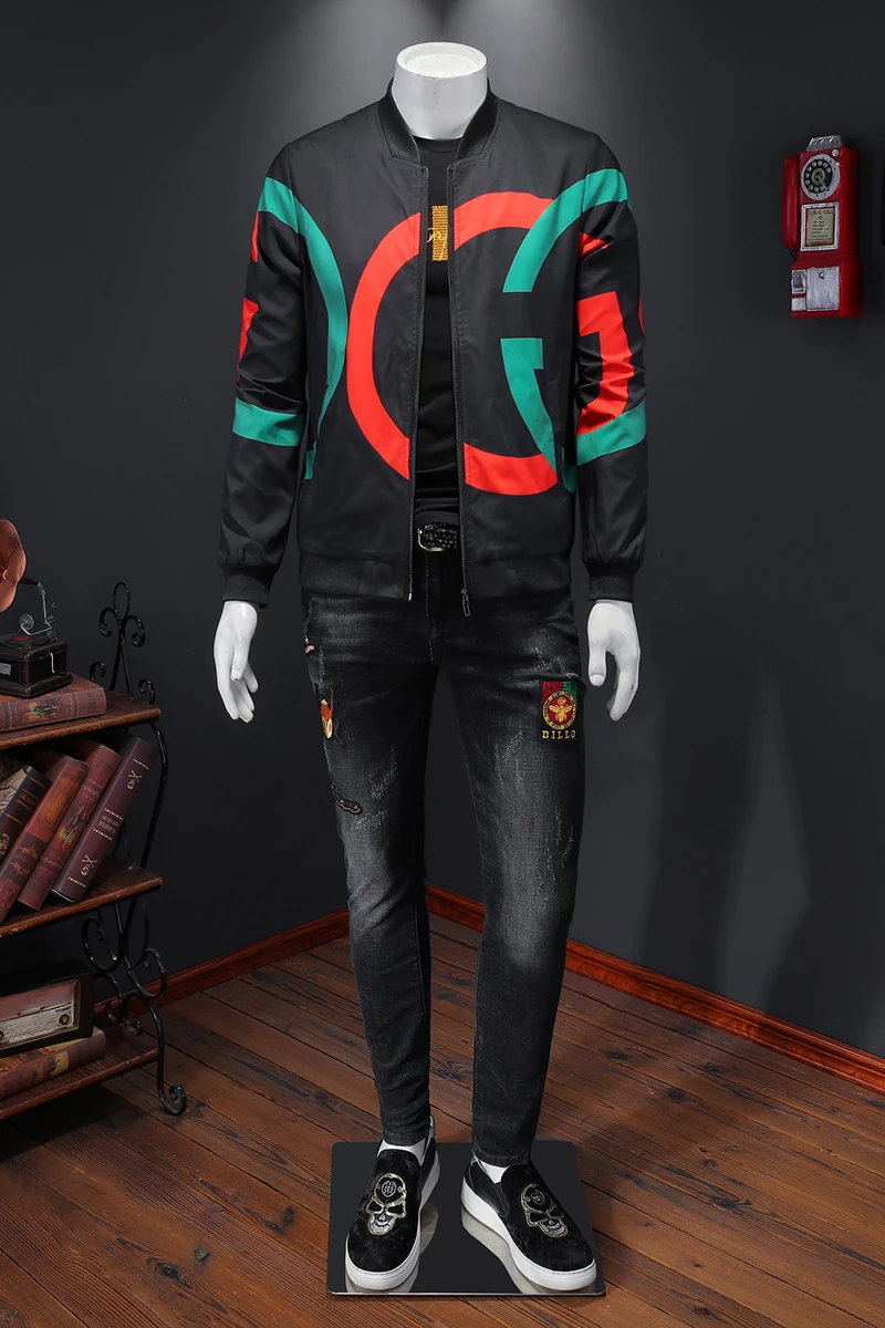 Chaqueta Hombre модная брендовая мужская куртка бомбер мужские бейсбольные куртки